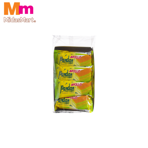 APOLLO PANDAN LAYER CAKE (8 X 18G)