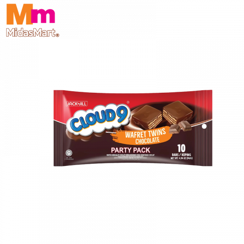 Cloud 9 Wafret Twins Chocolate 1x10sx14g