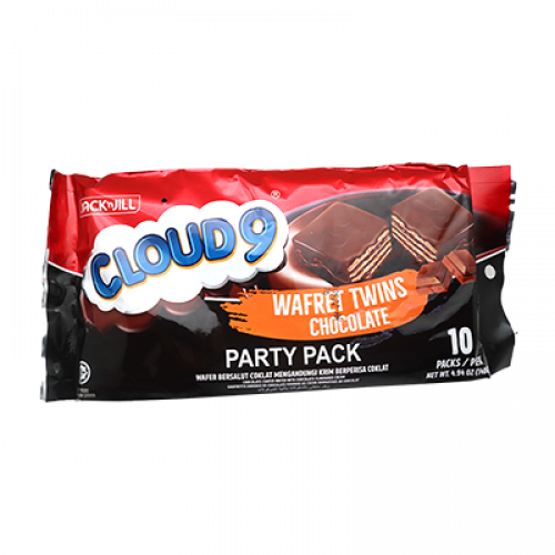 CLOUD 9 WAFRET TWINS CHOC 1x10SX14G