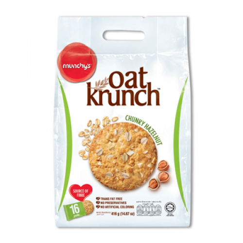 MUNCHY OAT KRUNCH CHUNKY O/HAZEL 1X390G