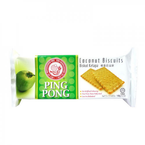 PING PING COCONUT BISCUIT 1X148G