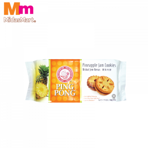 Ping Pong Pineapple Jam Biscuit 1x168g Ping Pong Pineapple Jam Biscuit 1x168g