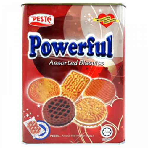 PESTA POWERFUL ASST BISCUIT 1 X625G