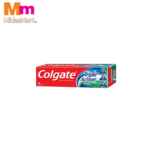 COLGATE TOOTHPASTE - TRIPLE ACTION (200G)