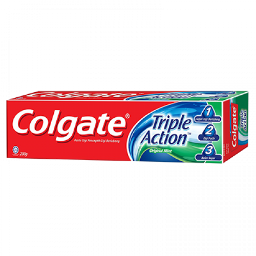 COLGATE T/PASTE TRIPLE ACTION 1X200G