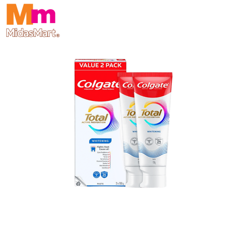 COLGATE TOTAL PRO WHITENING TWIN PACK (2 X 150G)