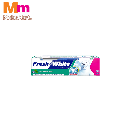 FRESH & WHITE FRESH COOL MINT TOOTHPASTE (70G)