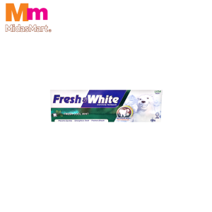 FRESH & WHITE TOOTHPASTE - FRESH COOL MINT (225G)