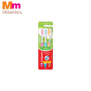 COLGATE TWIST SOFT TOOTHBRUSH VALUE PACK (3 PIECES)