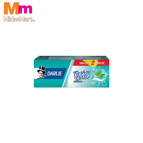 DARLIE FRESH 'N BRITE TOOTHPASTE TWIN PACK (2 X 140G)