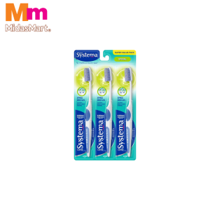 SYSTEMA SPIRAL TOOTHBRUSH VALUE PACK (3 PIECES)