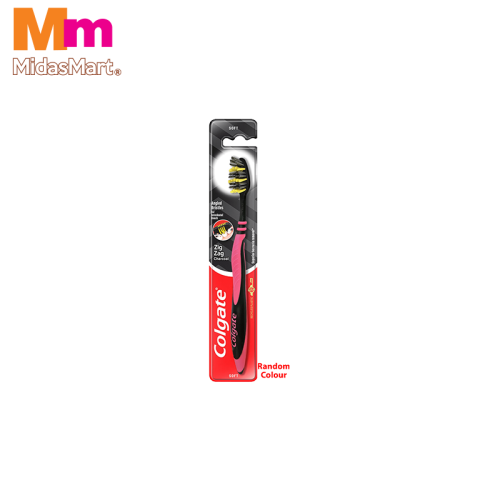 COLGATE ZIGZAG CHARCOAL TOOTHBRUSH (1 PIECE)