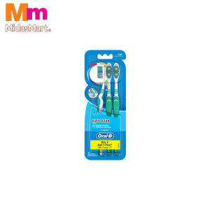 ORAL B COMPLETE EASY CLEAN MEDIUM TOOTHBRUSH (3 PIECES)