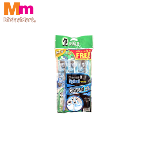 DARLIE TOOTHBRUSH CHARCOAL X SPIRAL - BUY 2 FREE 1 (3 PIECES)