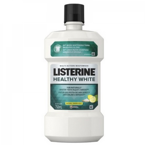 LISTERINE HEALTHY WHITE 1X750ML