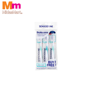 SENSODYNE DEEP CLEAN SOFT VALUE PACK (3 PIECES)