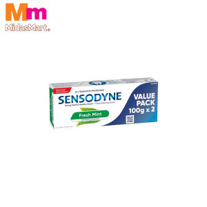 SENSODYNE TOOTHPASTE FRESH MINT (2 X 100G)