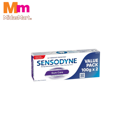 SENSODYNE TOOTHPASTE GUM CARE (2 X 100G)