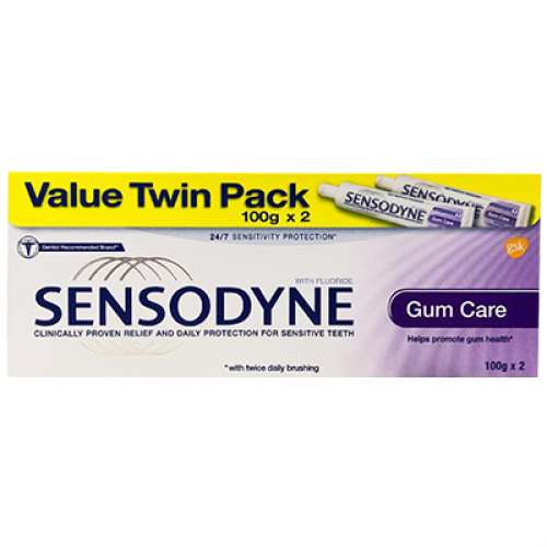 SENSODYNE TP GUM CARE T/PACK 1X2X100G