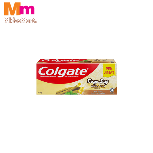COLGATE KAYU SUGI TWIN PACK (2 X 160G)