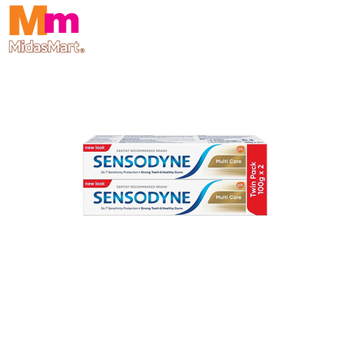SENSODYNE TOOTHPASTE MULTICARE (2 X 100G)