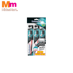 SYSTEMA SILVER CHARCOAL VALUE PACK (3 PIECES)