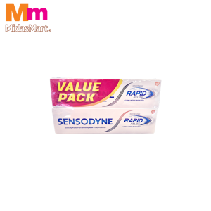 SENSODYNE TOOTHPASTE RAPID RELIEF (2 X 100G)