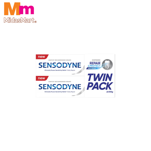 SENSODYNE REPAIR & PROTECT WHITENING TOOTHPASTE (2 X 100G)