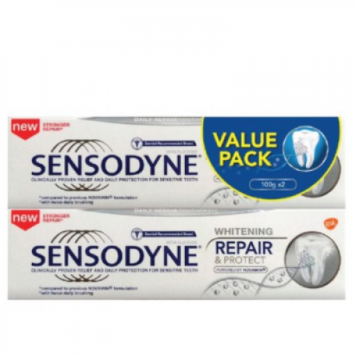 SENSODYNE T/PASTE R&P WHTNG T/P 1X2X100G 