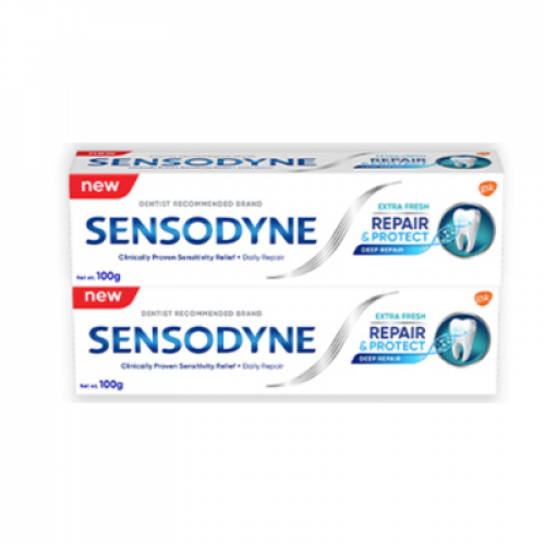 SENSODYNE T/PASTE R&P E/FRSH T/P 1X2X100G 