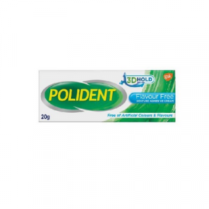 POLIDENT ADHESIVE CREAM F/FLV 1X20G