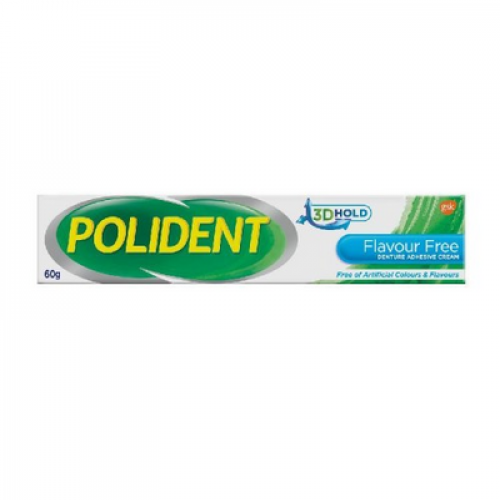 POLIDENT ADHESIVE CREAM F/FLV 1X60G