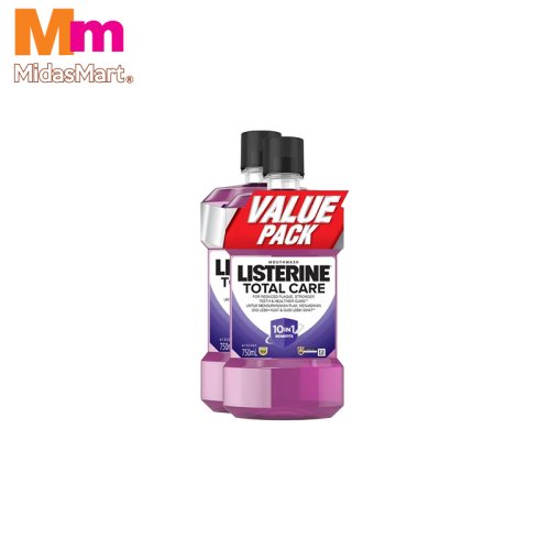 LISTERINE TOTAL CARE MOUTHWASH TWIN PACK (2 X 750ML)
