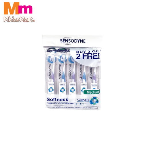 SENSODYNE COMPLETE PROTECTION MEDIUM JUMBO PACK (5 PIECES)