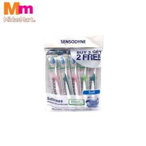 SENSODYNE MULTICARE MEDIUM JUMBO PACK (5 PIECES)