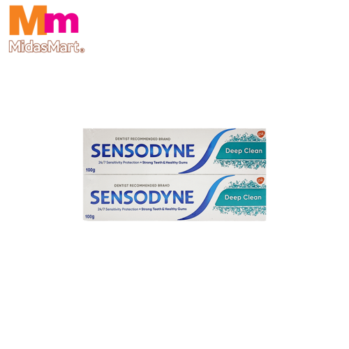 SENSODYNE DEEP CLEAN TWIN PACK (2 X 100G)