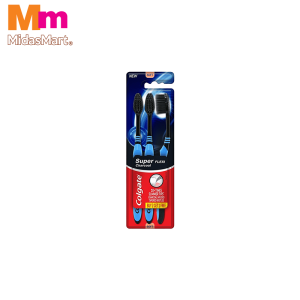 COLGATE SUPER FLEXI CHARCOAL VALUE PACK (3 PIECES)