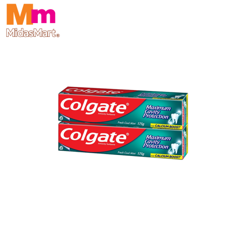COLGATE FRESH COOL MINT TWIN PACK (2 X 175G)