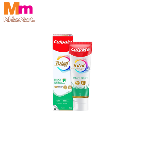 COLGATE TOTAL BREATH HEALTH TOOTHPASTE (150G)