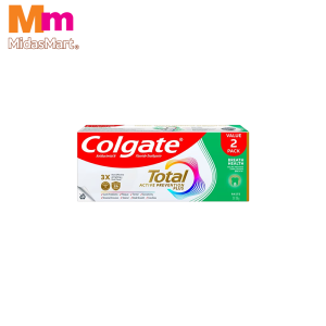 COLGATE TOTAL BREATH HEALTH TWIN PACK (2 X 150G)