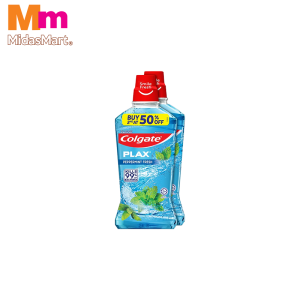 COLGATE PLAX PEPPERMINT VALUE PACK (2 X 750ML)