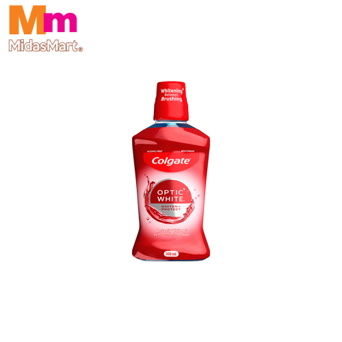 COLGATE OPTIC WHITE WHITENING MOUTHWASH (500ML)