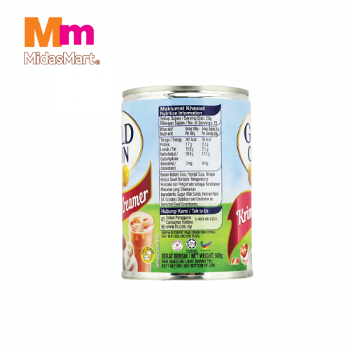 Gold Coin  Sweetened Creamer  With Easy Open 1X500G