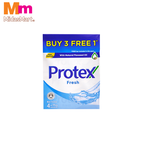 PROTEX FRESH BAR SOAP MULTIPACK (4 X 75G)