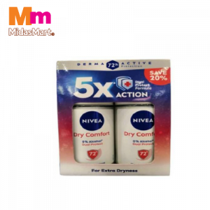 NIVEA DRY (F) ROLL ON TP 1X2X50ML