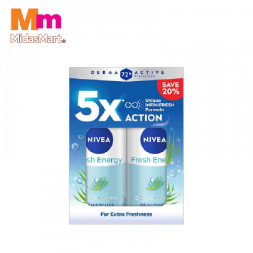 NIVEA (F) R/ON ENERGY FRESH TP 1X2X50ML