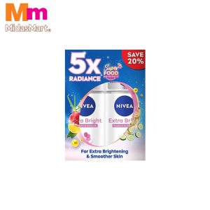 NIVEA WOMEN DEODORANT ROLL-ON - EXTRA WHITE (2X50M