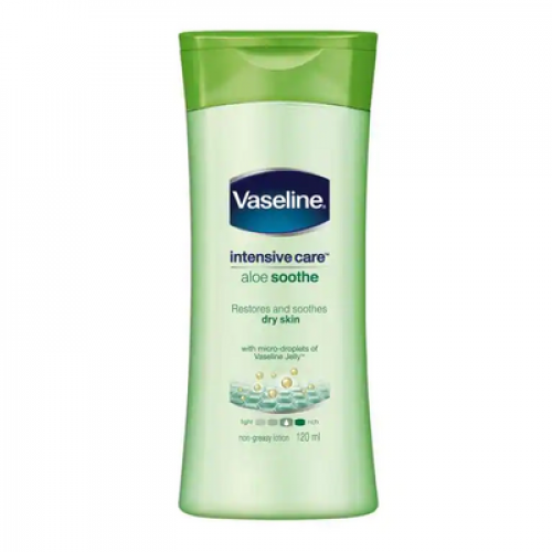 VASELINE B/LOTION ALOE SOOTHE 1X120ML