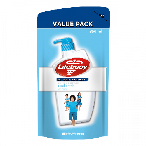 LIFEBUOY SHW REF COOL FRESH 1X850ML