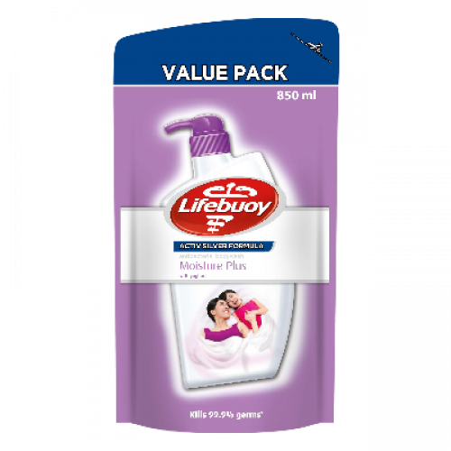 LIFEBUOY SHW REF MOISTERPLUS 1X850ML